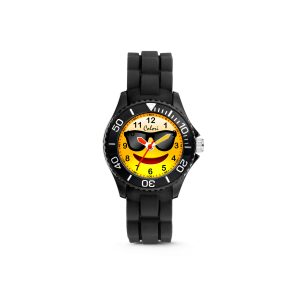 Kids Watch With Emoji Sunglasses
