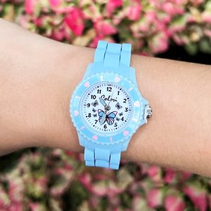 Kids Watch With Butterflies