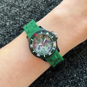 Kids Watch With Camouflage Print