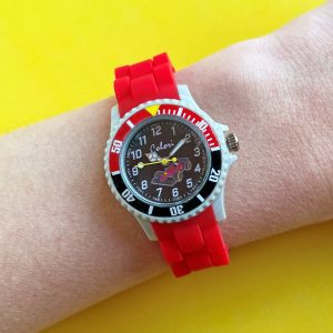 Kids Watch With Red Race Car